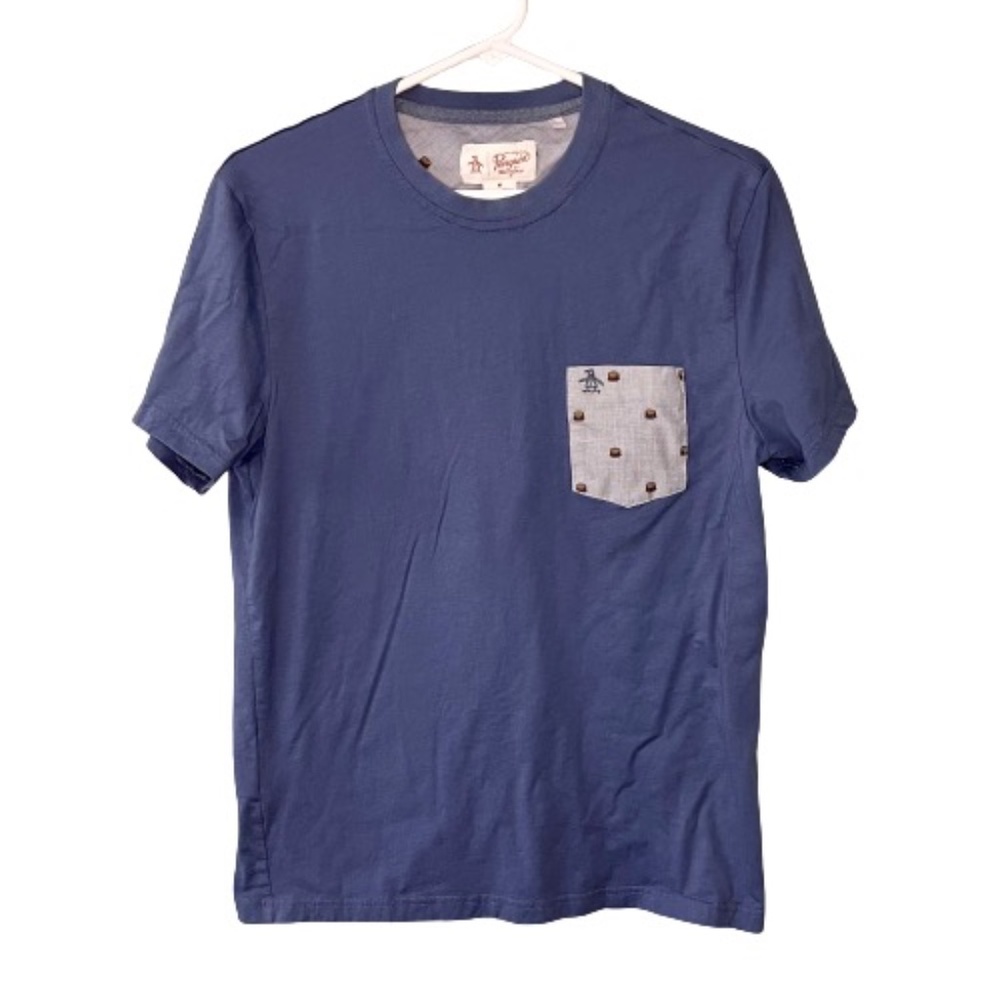 Original Penguin Hamburger Pocket Tee, Size Medium